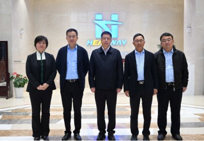 崂山区委书记张元升一行到尊龙凯时走访调研